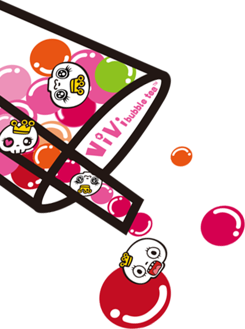 a BUBBLE TEA bottle